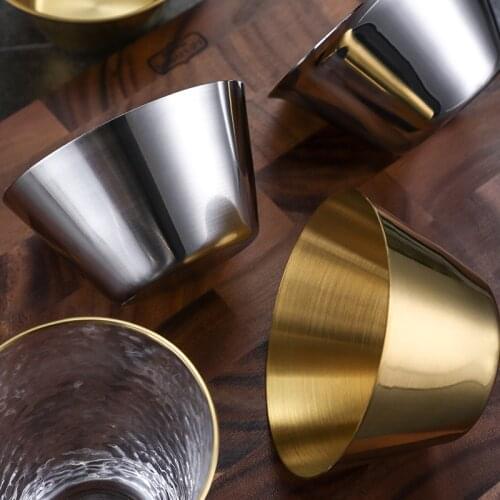 304 Stainless Steel Sauce Bowl Hot Pot Restaurant Self-Service Seasoning Bowl Salad Bowl Commercial Snack Plate Soup Bowl