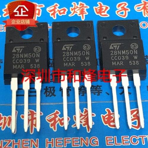 5pcs 28NM50N STF28NM50N TO-220F 500V 21A