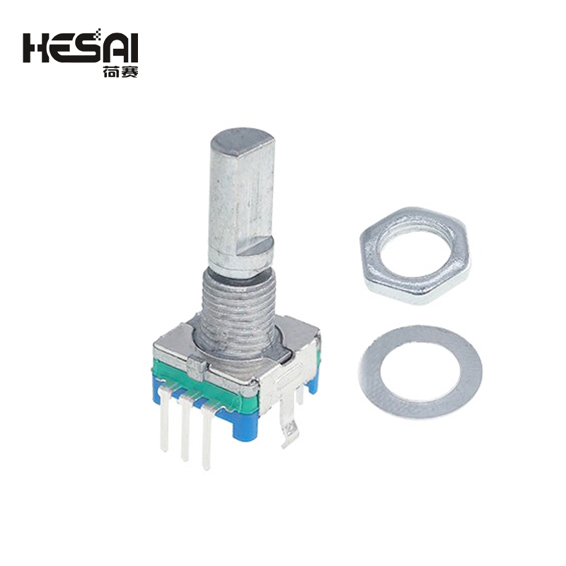 Smart Electronics 5pcs/lot Rotary Encoder Code Switch/EC11/Audio Digital Potentiometer with Switch 5Pin Handle Length 20mm
