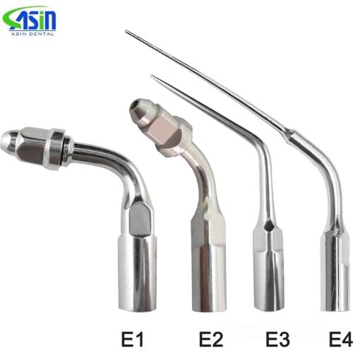 5 pcs Dental scaler tips Compatible with Woodpecker /EMS/ SATELEC scaler E1,E2,E3,E4