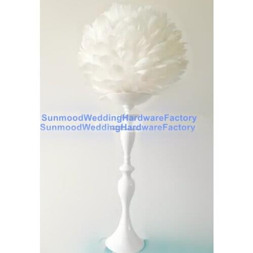 Whole white round bottom eiffel tower wedding centerpieces floor wedding flower stand table vase