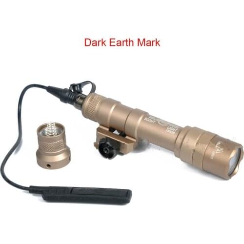 400 Lumen Airsoft Flashlight Hunting Keymod Rail Mount Weapon light Tactical SF M600B Pistol Gun Light Scout Light