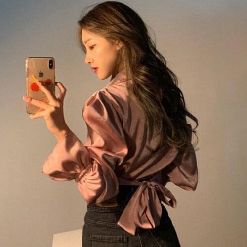 Шелковые блузки LanLoJer China At AliExpress