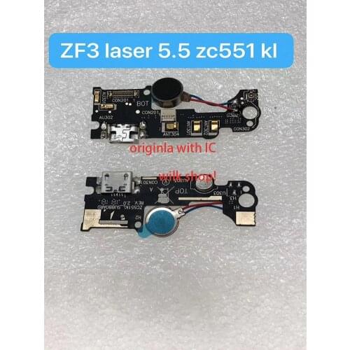 New Micro Dock Connector PCB Board USB Charging Port Flex Cable For Asus Zenfone 3 Laser ZC551KL Repair Parts