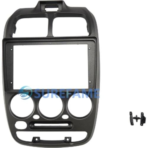 9 inch Car Fascia Radio Panel for HYUNDAI VERNA, Accent 1999-2006 Dash Kit Install Facia Console Bezel Adapter 9inch Trim Plate