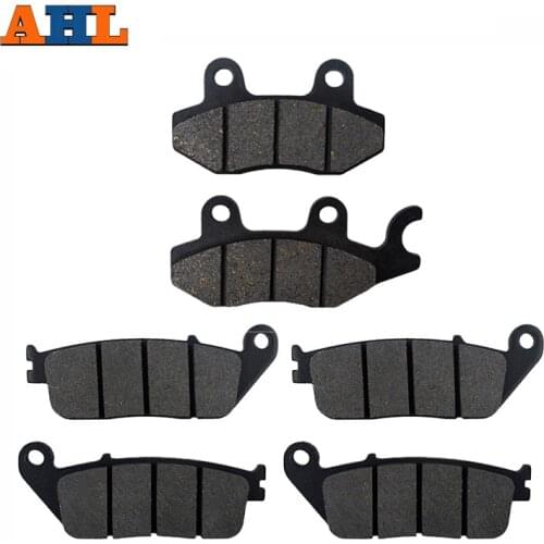 AHL Motorcycle Front and Rear Brake Pads for CAGIVA 900 IE Canyon Grand Canyon 1998-2000/ Navigator 1000 00-05 Disc Pad