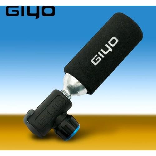 Portable mini carbon dioxide CO2 inflatable head GIYO US and French mouth integrated pump head GC-07