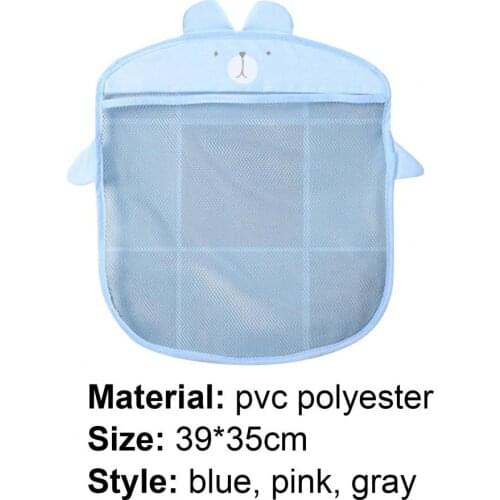 Storage Bag Sturdy Space-saving Cartoon Style Large Capacity Hanging Bag for Bathroom