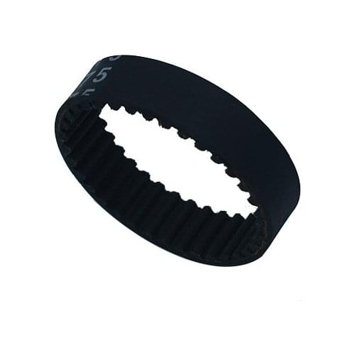 Black Rubber HTD 5M Type Closed Loop Timing Pulley Belt 5mm Picth 300-370mm Length 15/20/25mm Width Synchronous Belt