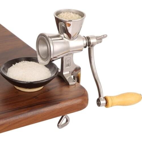 Manual High Quality Food Grinder Machine Household Multifunctional Coffee Grain Grinding Machine Rotatory Rice Bean Slicer