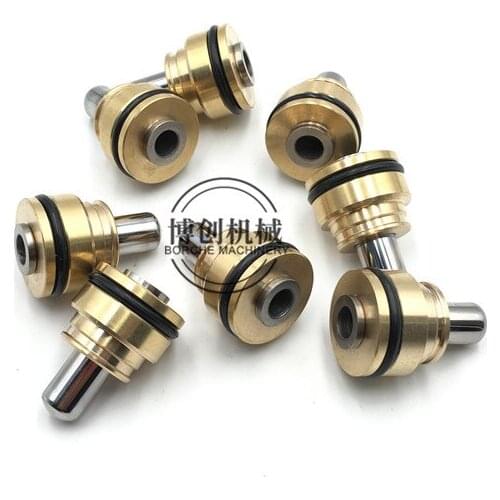 Free shipping for Kobelco SK120 SK200 SK210 SK230 SK250 SK260-6E joystick handle bullet 1 set of 8