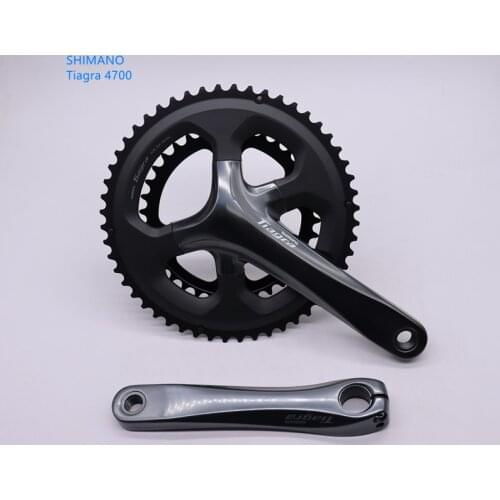 SHIMANO FC 4700 Tiagra 20S 2X10S speed Crankset 50-34T 52-36T 170 172.5MM Bicycle Road Bike Chainwheel crank set