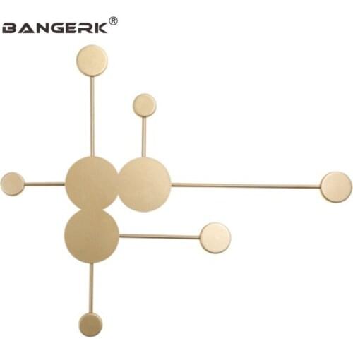 Nordic Design Modern Iron Sconce Wall Light LED Creative Bedroom Bedside Wall Lamp Loft Home Decor Indoor Lighting Fixtures