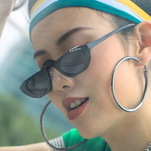 Vintage Cateye Sunglasses Women Sexy Retro Small Cat Eye Sun Glasses Brand Designer Colorful Eyewear For Female Oculos De Sol