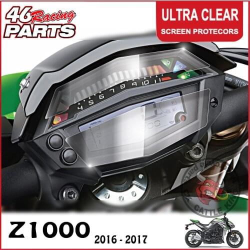 CK CATTLE KING Cluster Scratch Cluster Screen Protection Film Protector For Kawasaki Z1000 /Z 1000 2016 2017