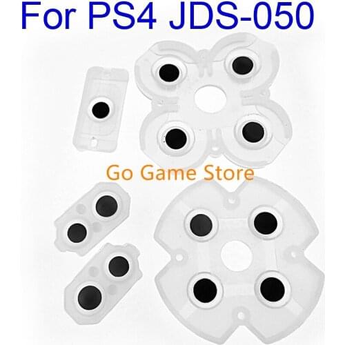 1Set for PlayStation 4 PS4 Controller JDS-050 JDM-055 5.0 Version L1 R1 L2 R2 Conductive Rubber Contact Pad