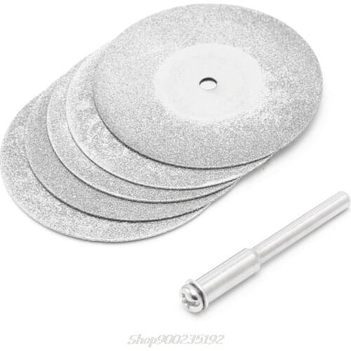 5pcs/lot Dremel Accessories Diamond Grinding Wheel Saw Circular Cutting Disc Dremel Rotary Tool Diamond Discs Jy22 20 Dropship