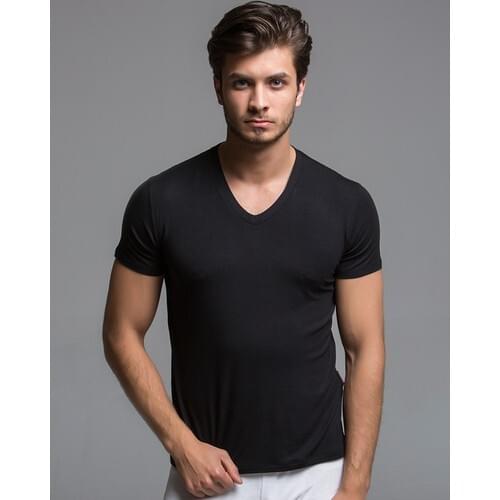 Thermoform Bamboo V-Neck T-Shirt