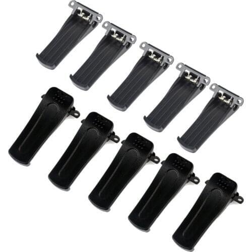 Brand 10pcs Belt Clip for H777 HoT model Radio Baofeng BF-666S/BF-777S/BF-888S