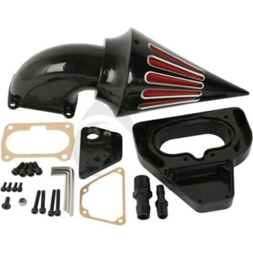 Black Spike Cone Air Cleaner Kit Intake Filter For Honda VTX 1800 VTX1800 02-09 Motorcycle