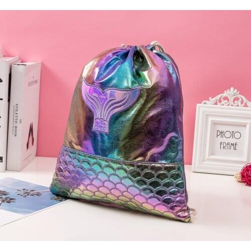 Children Birthday Party Favors Cartoon School Backpacks Girls Drawstring Bag String Drawstring Backpack Women Backpack