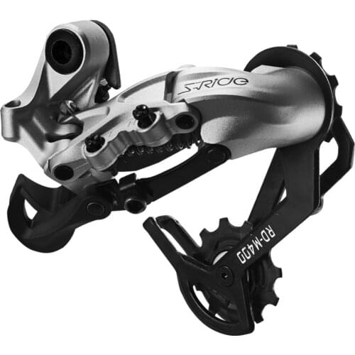 S-Ride 10 Speed Rear Derailleur Alloy Bicycle Long Cage RD-M400 Bicycle Derailleur MTB Part Compatible for Shimano 10S Rear