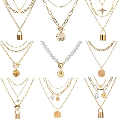 Punk Necklaces FAMSHIN China