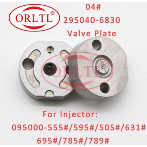 Orifice Plate Valve 295040-6830 Common Rail Injector Valve Assemble 04# For Injector 095000-5550 33800-45700 095000-5050