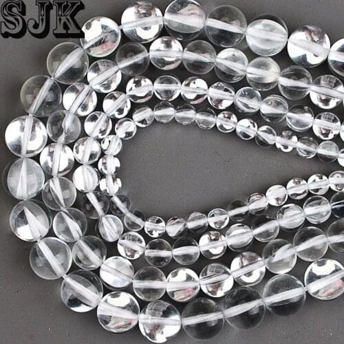 Austria Crystal Beads Labradorite Silver White MoonStone Round Beads 6 8 10 12MM Diy Handmade Jewelry Making