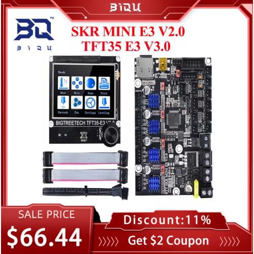 BIGTREETECH SKR MINI E3 V2.0 Motherboard TFT35 E3 V3.0 Touch Screen TMC2209UART For Ender 3/5 Upgrade 3D Printer Parts