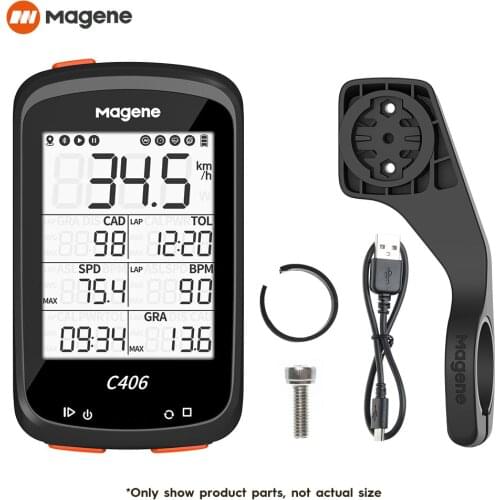2021 new Magene C406 Bicycle Computer Waterproof GPS Wireless Smart Code Watch Mountain Bike Monitor Stopwatch Bike Data APP