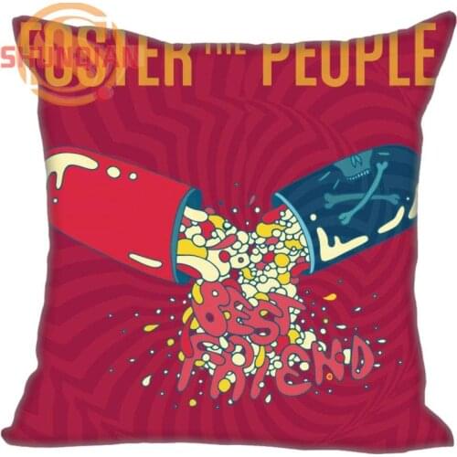 New Nice Foster The People Pillowcase Wedding Decorative Pillow Case Customize Gift For Pillow Cover A311&67