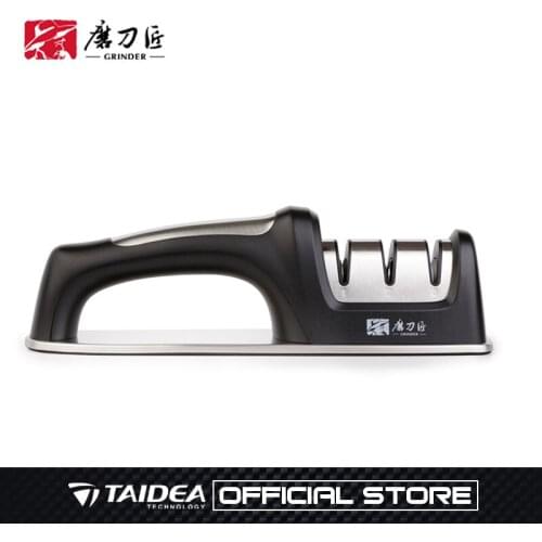GRINDER New Kitchen knife sharpener TG1806 3-Stages Roller (Diamond&ceramic) Fast sharpening stone Professional Grinder tools