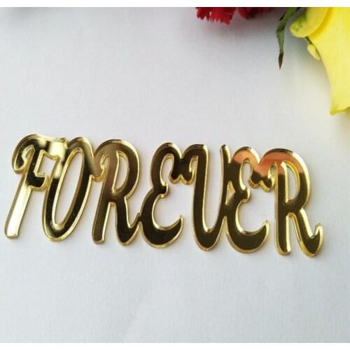 Personalised Custom Sticker Custom Acrylic Laser Cut Name Letters Mirror Words For Baby Shower /Birthday Party Decor/Wedding