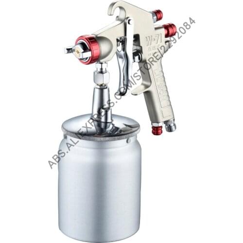 Japan HVLP Spray gun W-71 Hand Manual Paint Gun 400ml 1.0/1.3/1.5/1.8mm airbrush for painting cars