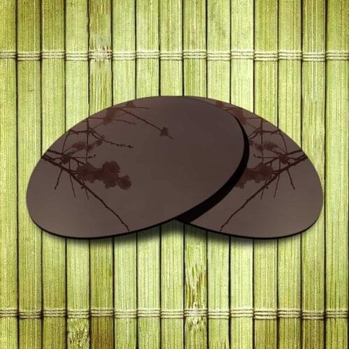 Polarized Replacement Lense For-Oakley Romeo 1 Sunglasses Frame True Color Mirrored Coating - Brown Options