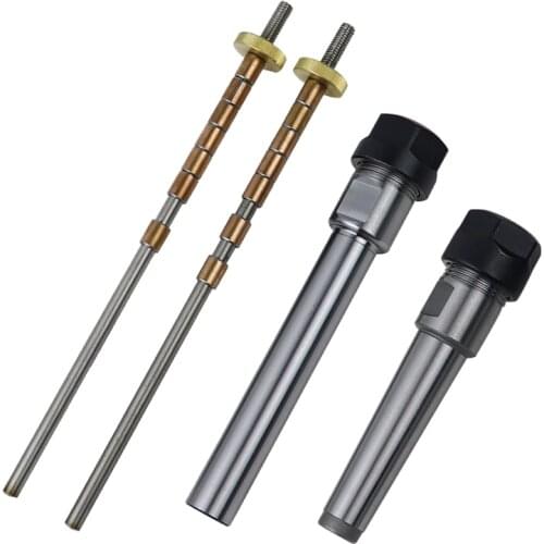 Rotarys Top Lathe Machine Wood Turning Ballpoint Pen Mandrel Revolving Center Taper/Straight Shank Woodwroking Tools