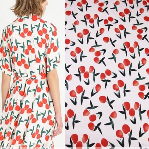 50x145cm Natural 100% cotton printed fabric summer thin fashion parent-child clothing shirt fabric cloth for dress material
