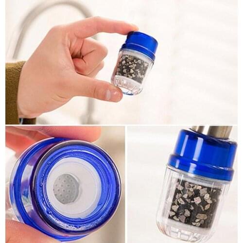 Household Kitchen Home Carbon Faucet Mini Tap Water Water Cartridge Filter Carbon x3 Filtration Clean 5.8cm Purifier Filter F7P3