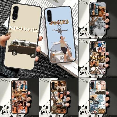 Outer Banks tv Phone Case For Samsung Galaxy A10 A12 A20E A21S A30 A32 A40 A50 A51 A52 A70 A71 A72 A5 A6 A7 2018 black 3D funda