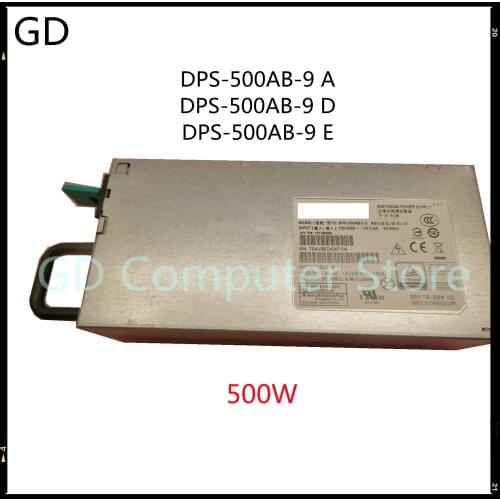 GD Original For Delta 500W Power Supply DPS-500AB-9 A DPS-500AB-9 D DPS-500AB-9 E Full Tested Fast Shipping