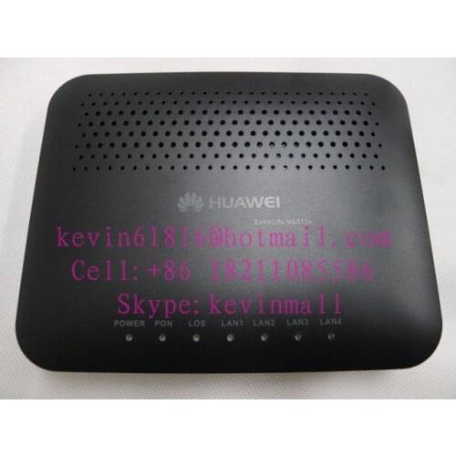 HG813e 4-port Epon terminal apply to FTTH mode with highest speed. FiberCore