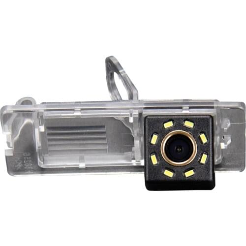 Misayaee Car Rear View Reverse Parking Camera Golden 8 Led for Dacia Duster Nissan Terrano Renault Megane 3 Duster Fluence