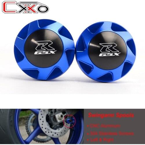 M8 For Suzuki GSX-R 125 150 2017-2018 GSXR 600 750 1000 1300 GSXR600 GSXR750 Motorcycle Swingarm Spools slider stand screws