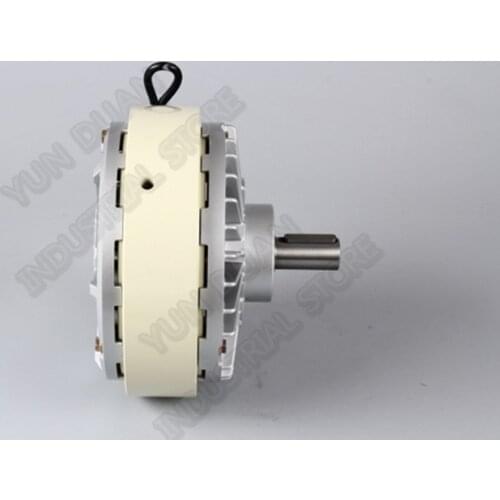 100Nm 10kg DC 24V One Single Shaft 30MM 1000RPM Magnetic Powder Brake Unwinding for Tension Control Bag Printing Dyeing Machine