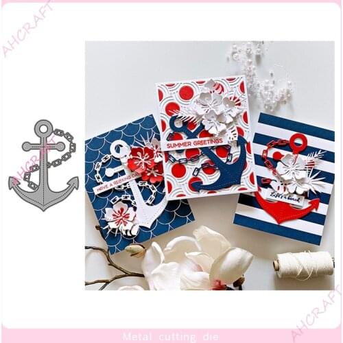 Anchor Metal Cutting Dies for DIY Scrapbooking Photo Album Decorative Embossing Paper Card Crafts Die 2021