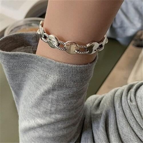 Miuoxion Retro Serial Circle Bracelet Fashion Personality Punk Party Jewelry For Women Feature Namour Charm Gift All Seasons