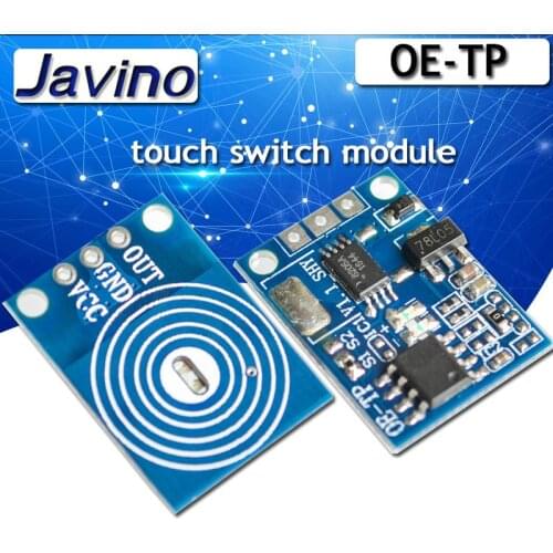 OE-TP capacitive touch button light touch switch module digital touch sensor LED no pole dimming 10A DC 5-12V