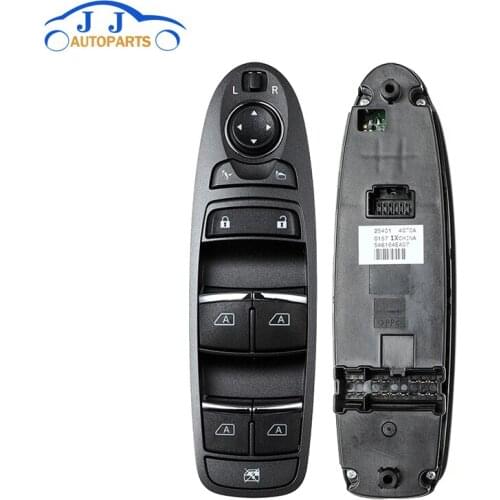 NEW 12+15 Pins Window Master Control Switch Button For Nissan Infiniti With Folding 25401-4GT0A 25401-4GT0A High Quality