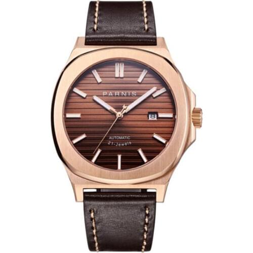 Parnis luxury Mechanical Watches Automatic Watch Men Luxury Diver watch Sapphire glass Miyota Automatic movement